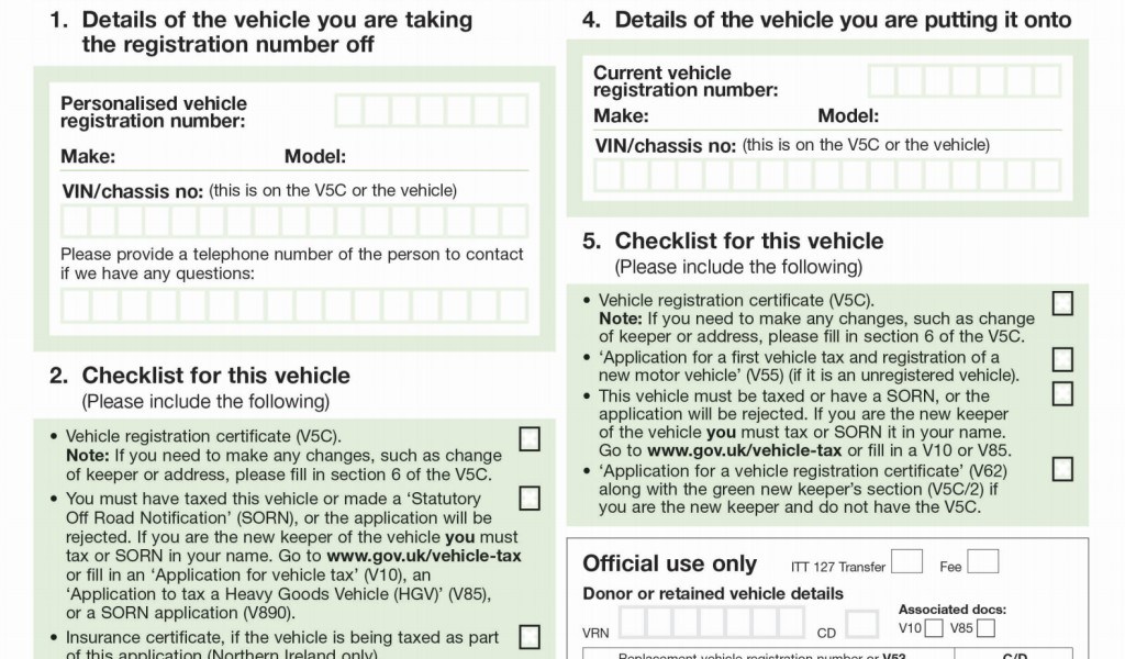 what is dvla assignment fee